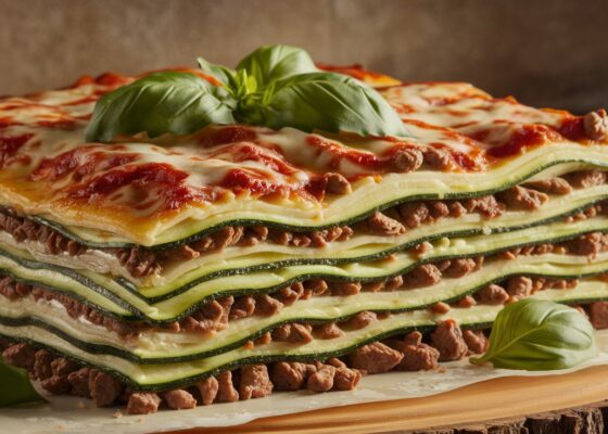 Beef Zucchini Lasagna