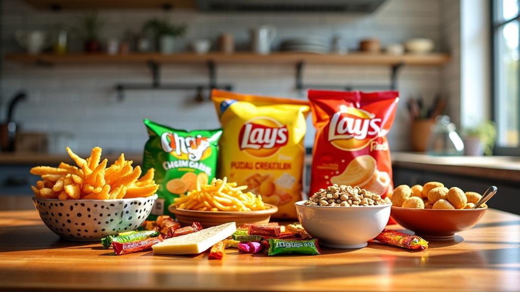 processed snack food options
