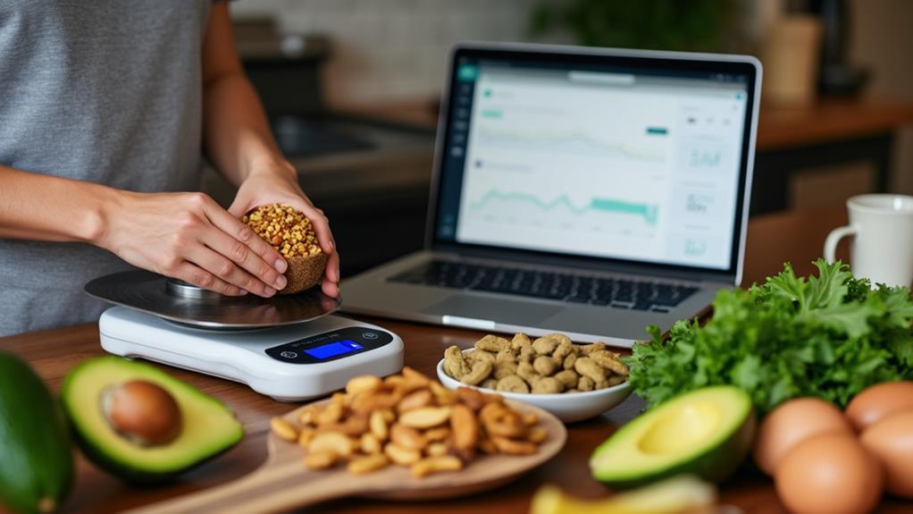 tracking daily caloric consumption