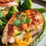 Keto Cheddar and Jalapeño Stuffed Chicken Breast