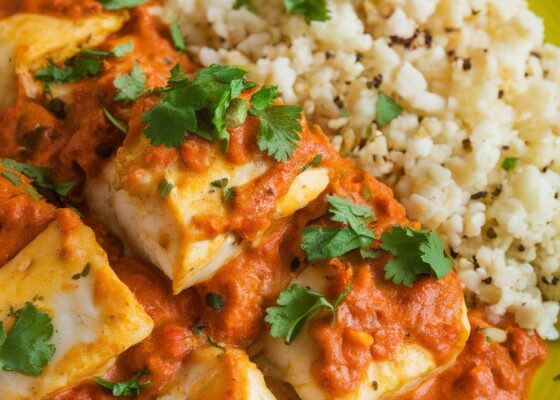 Keto Fish Tikka Masala