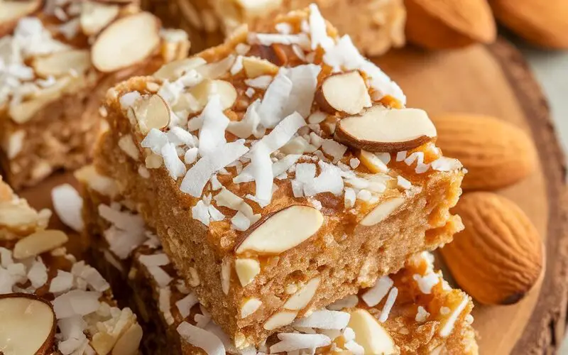 Delicious Coconut and Almond Keto Bars
