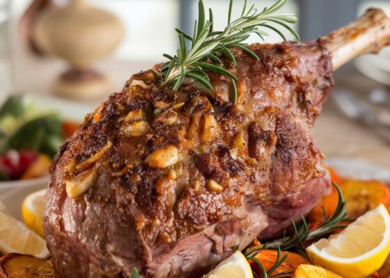 Herb-Infused Keto Rosemary Garlic Lamb Roast