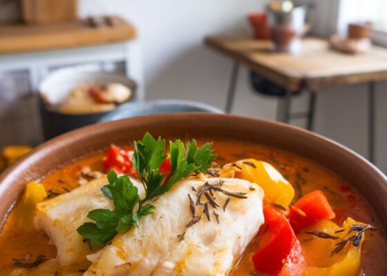 Keto-Friendly Saffron Fish Stew Recipe